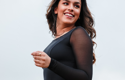 Jen wears size 12 Monroe