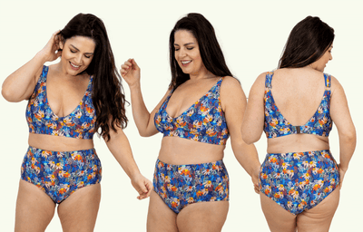 Madeleine wears size 16 Monroe