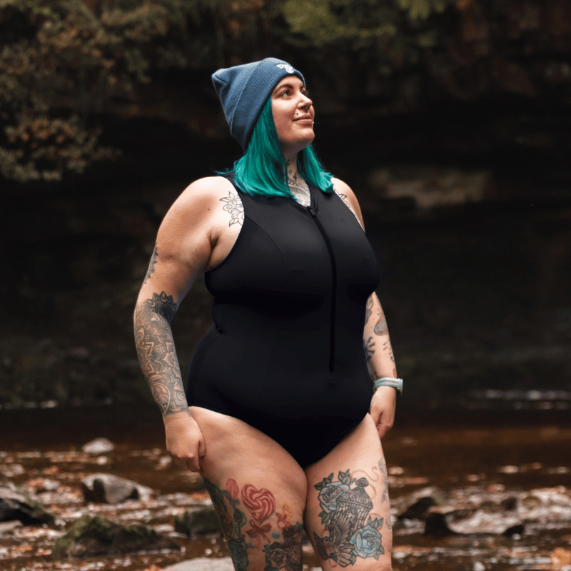 The Cold Water Swimsuit - Black