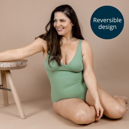 Madeleine wears size 16 Monroe