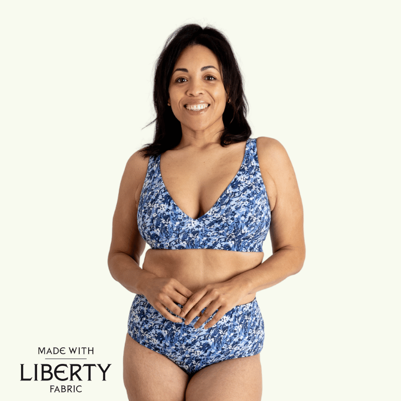 Allie wears size 14 Hepburn