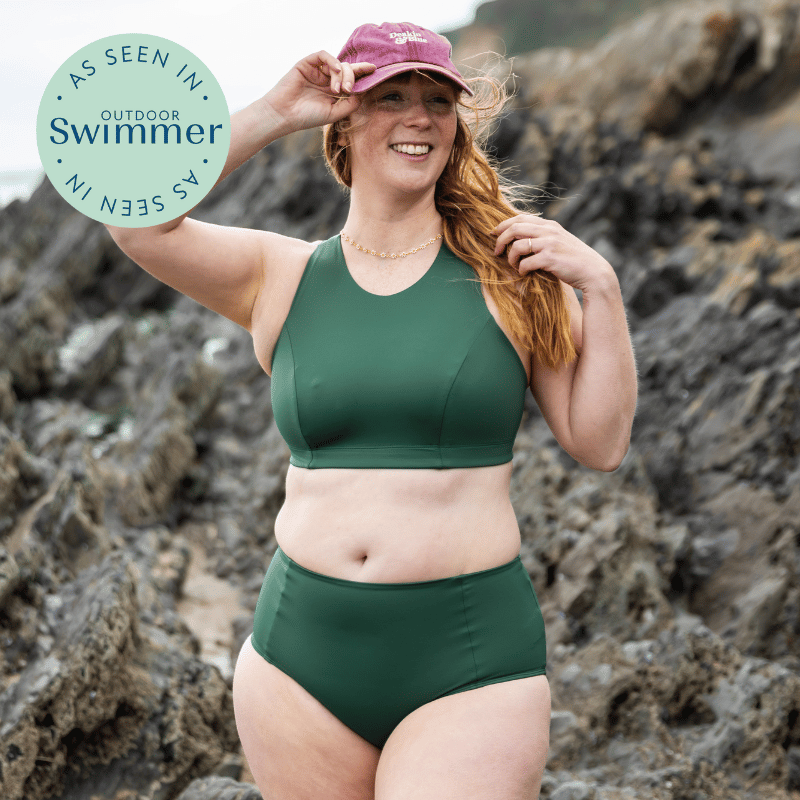 Allie wears size 14 Hepburn