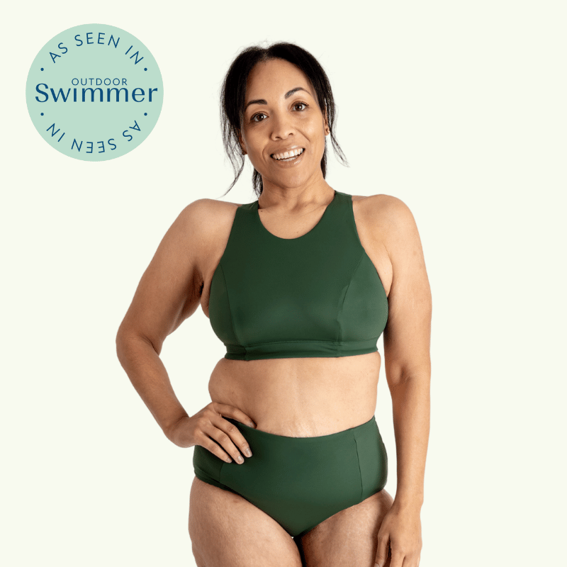 Allie wears size 14 Hepburn