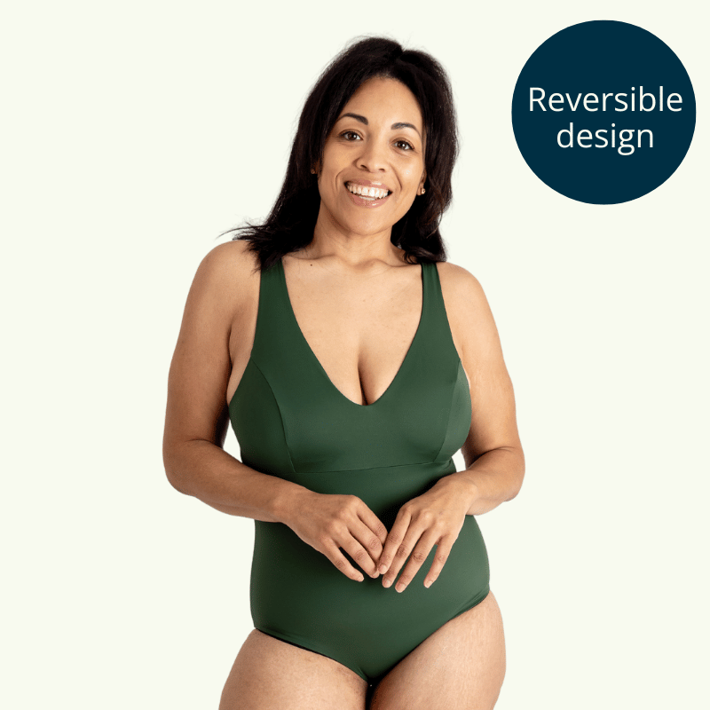 Allie wears size 14 Hepburn