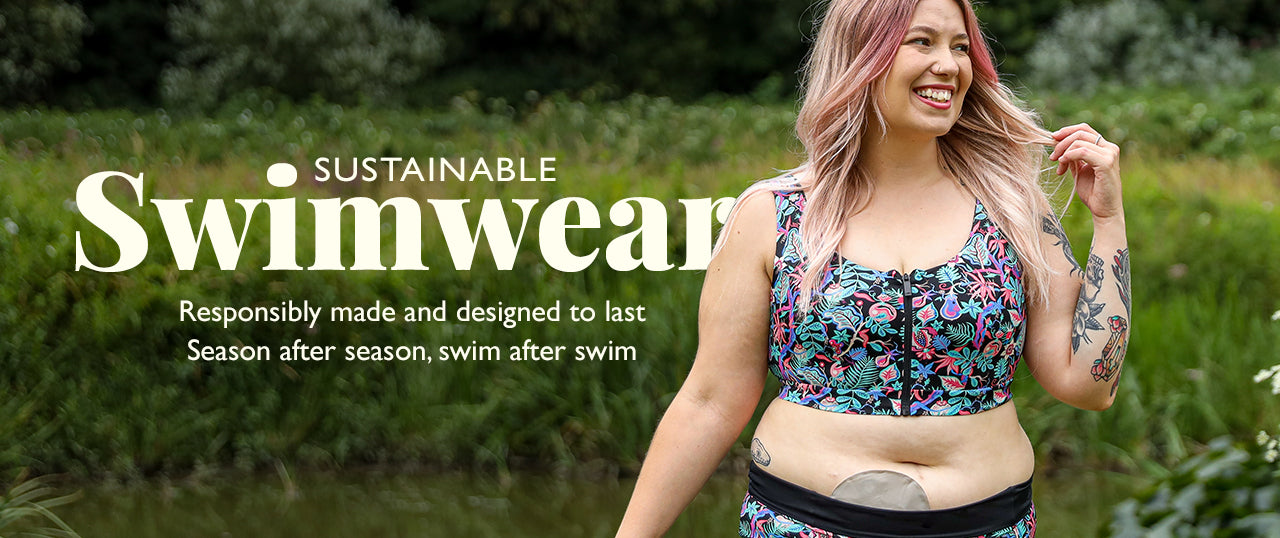Joyful swimwear: style, support & sustainability