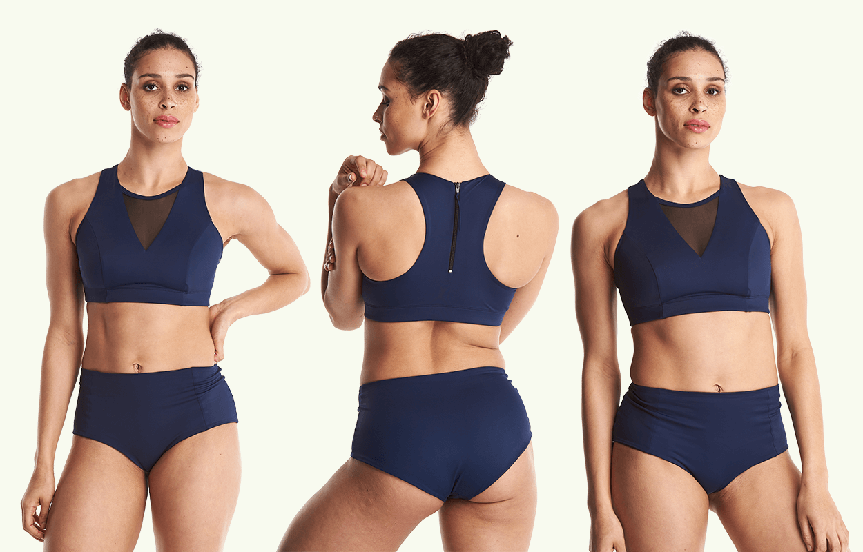 Kat wears size 12 Hepburn Top, size 12 Bottoms