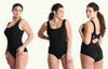 X-Back Swimsuit Black - Monroe
