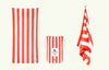 Coral Striped Quick Dry Beach Towel