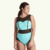Signature Swimsuit Mint Blue - Monroe