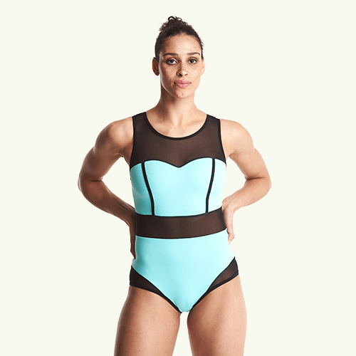 Signature Swimsuit Mint Blue - Hepburn