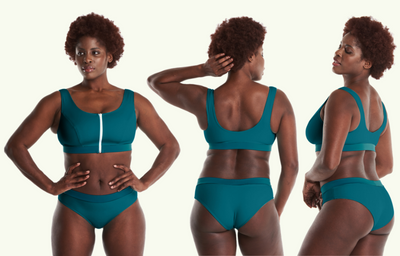 Swimcrop Bikini Set Teal - Hendricks