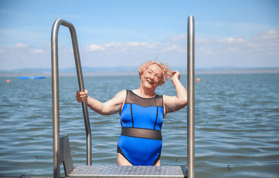 Signature Swimsuit Cobalt - Hendricks