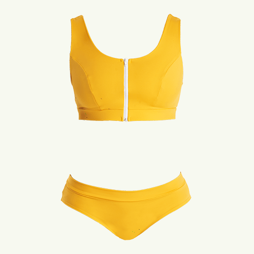 Swimcrop Bikini Set Mango - Hendricks