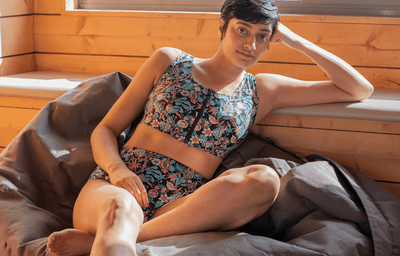 Swimcrop High Waister Bikini Beach Meadow - Hendricks