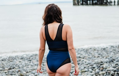 Signature Swimsuit Navy - Hepburn