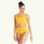 Swimcrop High Waister Set Mango - Hepburn