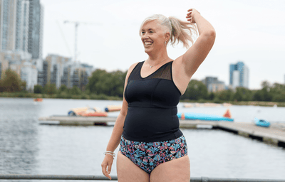 Essential Tankini Top Black - Hendricks