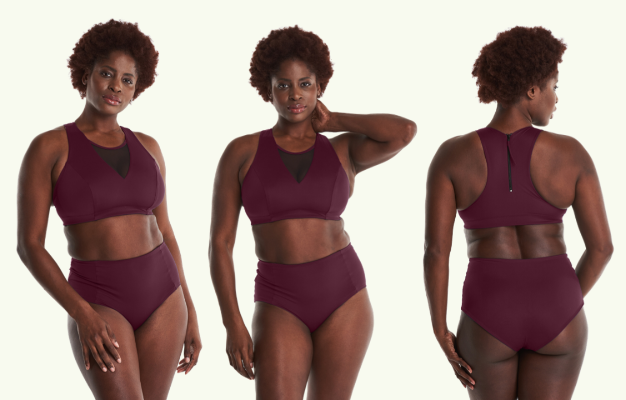 Swimbra High Waister Set Plum - Hendricks