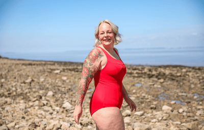 X-Back Swimsuit Scarlet - Hepburn