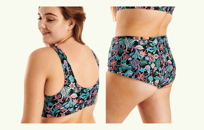 Swimcrop High Waister Bikini Beach Meadow - Hendricks