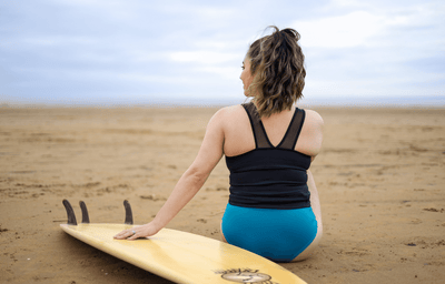 Essential Tankini Top Black - Hendricks