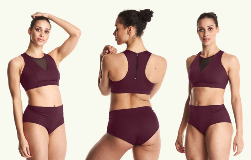 Swimbra High Waister Set Plum - Hepburn