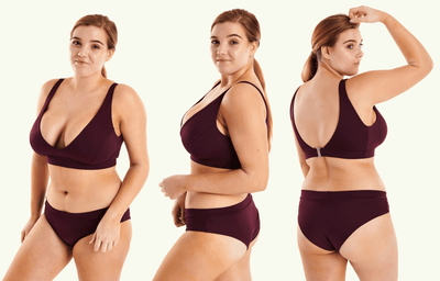 Plunge Bikini Set Plum - Hendricks