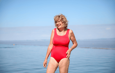 X-Back Swimsuit Scarlet - Hepburn