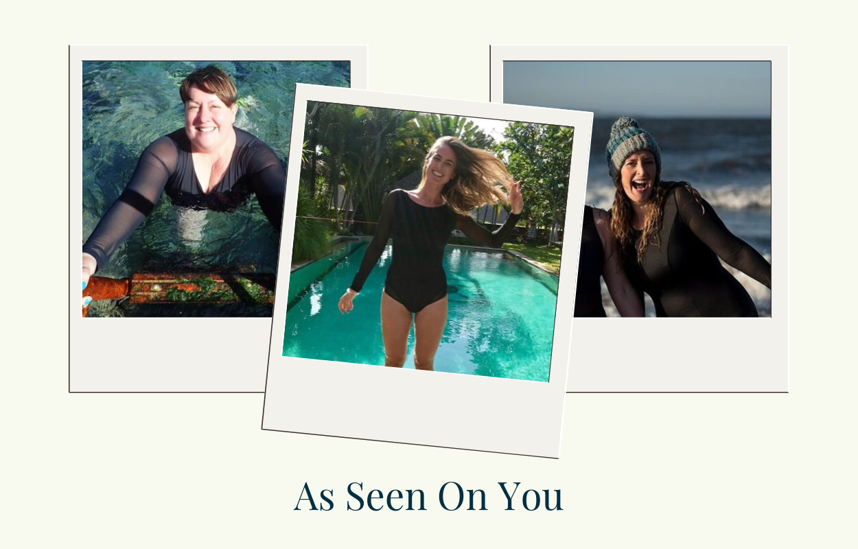 Long Sleeve Swimsuit Black - Monroe