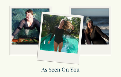 Long Sleeve Swimsuit Black - Monroe