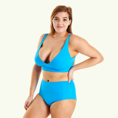 Plunge High Waister Bikini Lido - Hendricks