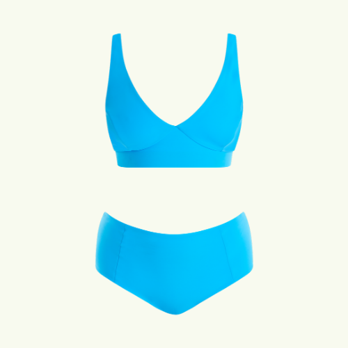Plunge High Waister Bikini Lido - Monroe