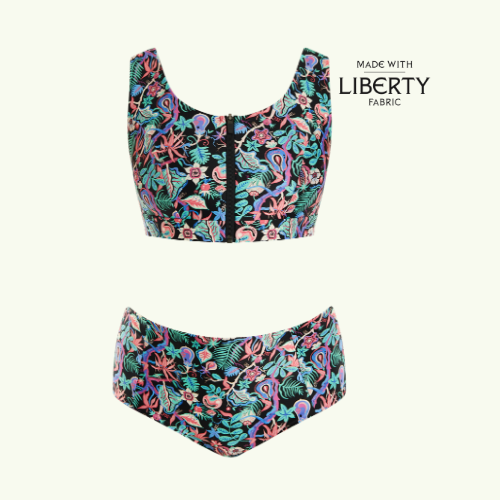 Swimcrop High Waister Bikini Beach Meadow - Hepburn