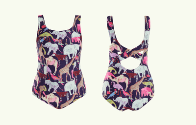 X-Back Swimsuit Zoo - Monroe