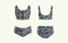 Swimcrop High Waister Bikini Beach Meadow - Hendricks