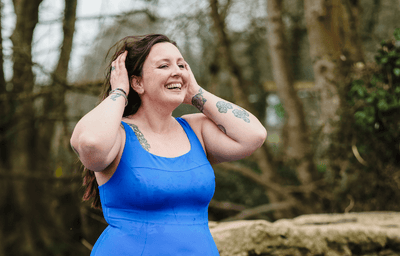 X-Back Swimsuit Cobalt - Hendricks