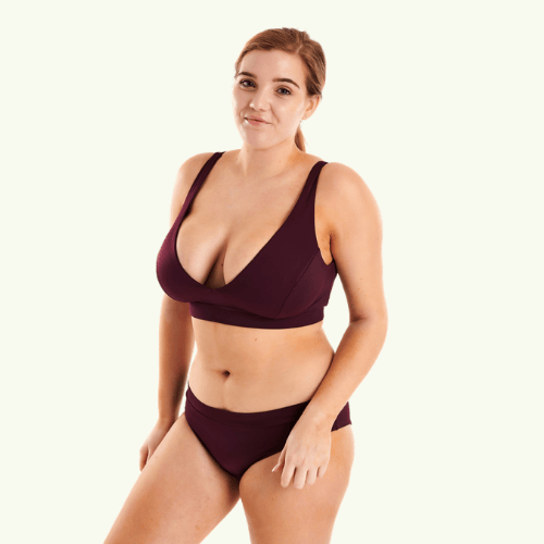 Plunge Bikini Set Plum - Hendricks