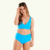Plunge High Waister Bikini Lido - Hepburn