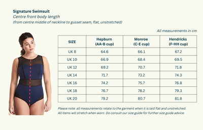 Signature Swimsuit Navy - Monroe