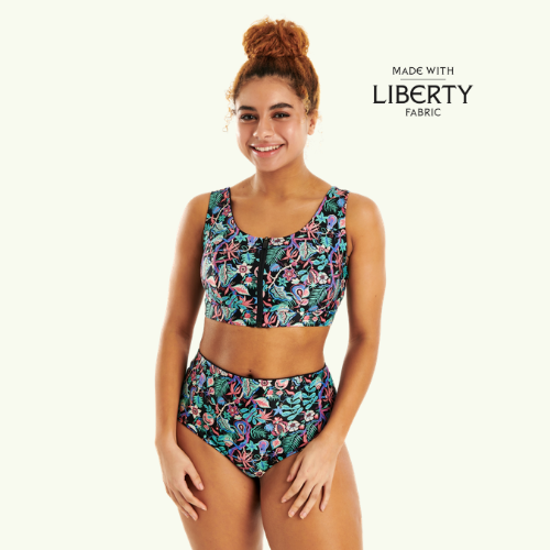 Swimcrop High Waister Bikini Beach Meadow - Monroe
