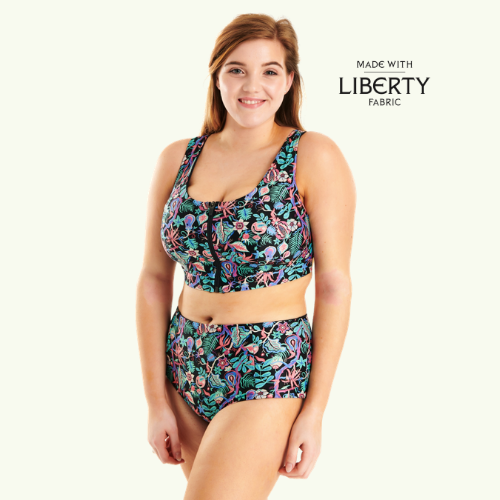 Swimcrop High Waister Bikini Beach Meadow - Hendricks