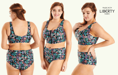 Swimcrop High Waister Bikini Beach Meadow - Hendricks