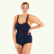 Sweetheart Swimsuit Navy & Plum - Hendricks