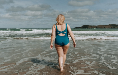 X-Back Swimsuit Teal - Hendricks